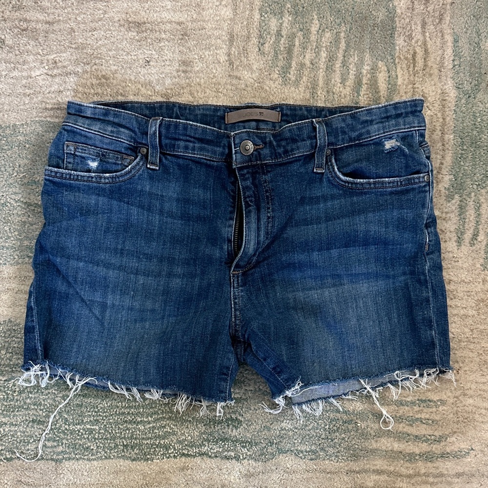 Joe’s Jeans Blue Denim Cutoff Shorts